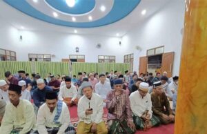 Kegembiraan Jemaah Masjid Al Huda menyambut malam Nisfu Sya’ ban