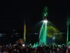 Ribuan warga Palembang padati BKB saksikan pertunjukan Flyboard with Bodylighting