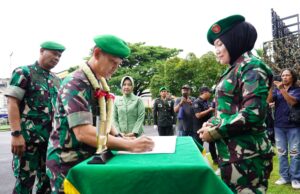 Mayjen TNI Ujang Darwis resmi jadi warga Kodam II Sriwijaya