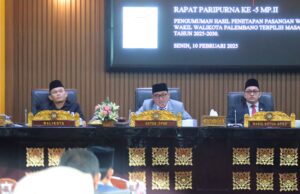 Resmi! DPRD Palembang Umumkan Pasangan RDPS sebagai Kepala Daerah Terpilih