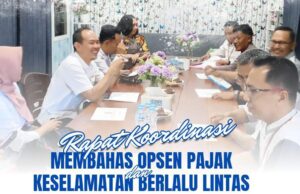 Satlantas Polres Bengkulu Utara Bersama OPD Terkait Laksanakan Rapat Pembahasan Opsen Pajak dan Keselamatan Berlalu Lintas