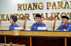 Sekda Sumsel Edward Candra kukuhkan PAW Dewan Pengurus Korpri Kota Palembang