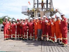 Dukung Kegiatan Pengeboran Sumur SA-3NF, Kepala SKK Migas Saksikan Langsung Spud in di Lapangan