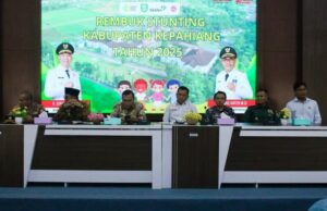 Plt. Sekretaris DPRD Kabupaten Kepahiang hadiri Rembuk Stunting bersama Pemkab Kepahiang