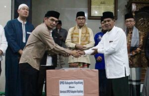 Sekretariat DPRD Kabupaten Kepahiang hadirii Safari Ramadhan di Masjid Thoriqatul Jannah