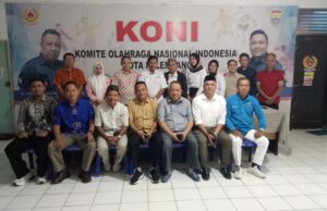 Pembinaan prestasi olahraga, DPRD Bangka Tengah kunjungi Koni Palembang