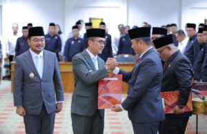 Walikota Palembang Ratu Dewa Lantik Tiga Pejabat Eselon II