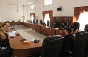 Pansus III DPRD Kabupaten Kepahiang Menggelar Rapat Pembahasan Terkait Parkir Bersama BKD Dan RSUD Kabupaten Kepahiang