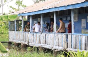 Sekda tinjau bangunan SDN miring, janjikan tahun ini perbaikan
