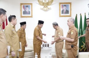 Awal Kerja Usai Idul Fitri Bupati Muba HM Toha Lakukan Pergantian Pejabat Strategis