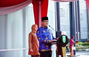 Pimpin Apel Gabungan, Sekda Provinsi Sumsel Edward Candra Tekankan Soal Disiplin PNS dan Semangat Emansipasi Wanita Jelang Peringatan Hari Kartini
