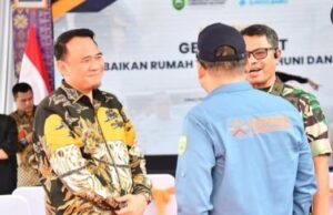 Ketua DPRD Provinsi Sumsel Andhie Dinialdie SE.MM Hadiri Launching Program Gerak Cepat Perbaikan Rumah Tak Layak dan Sanitasi 2025