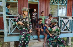Peduli Warga Binaan di Papua, Satgas 141/AYJP berikan Pelayanan Kesehatan Gratis