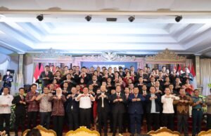Pimpinan DPRD Provinsi Sumsel Hadiri Pelantikan Pengurus BPD HIPMI Sumsel Periode 2025 -2028