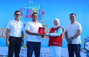 Ketua PMI Palembang Apresiasi PLN Mobile Color Run 2025