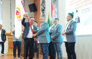 Kahar KONI Sumsel Melantik Pengurus KONI Kota Palembang, Anton Nurdin Terpilih Sebagai Ketua
