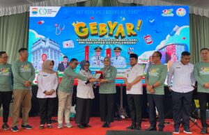 Wawako Palembang Buka Gebyar Kolaborasi RSUD BARI, Layanan Gratis Hingga Komitmen Peningkatan Pelayanan