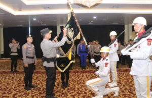Wakapolda Pimpin Upacara Pemuliaan Nilai Tribrata Jelang Hari Bhayangkara ke-79