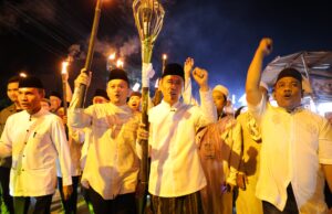 Ikuti Pawai Obor sambut Tahun Baru Islam, Ratu Dewa teringat masa SMP