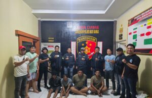 Empat Kompoltan Pencuri Minyak Diringkus Tim “Landak” Satreskrim Polres Musi Rawas