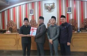 Rapat Paripurna Nota Pengantar Raperda LKPJ Bupati Bengkulu Utara Tahun 2024