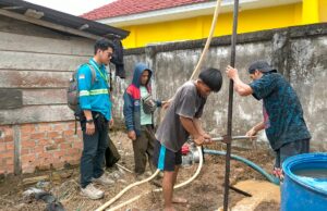Program PPM, PT. Astaka Dodol, Bantu Pembuatan Sumur Bor untuk SMA N 1 Sanga Desa
