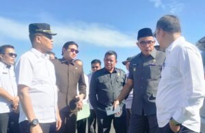 Unsur Pimpinan DPRD Kepahiang Mendampingi Kunker Ketua DPRD Provinsi Bengkulu Tinjau Lahan Calon Pembangunan Sport Center Di Kepahiang