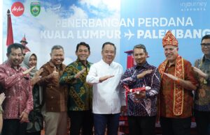 Wagub Cik Ujang Hadiri Pembukaan Penerbangan AirAsia Rute Palembang–Kuala Lumpur