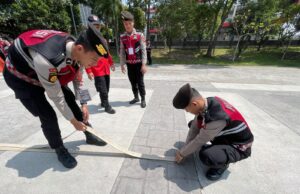 Manggala Agni ajari teknik padamkan Karhutbunlah ke 180 personel Polri