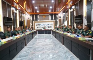 Irdam II/Sriwijaya Ikuti Taklimat Akhir Audit Ketaatan dan Audit Kinerja Itjen TNI Periode lll TA 2025