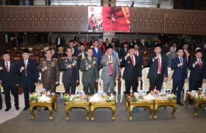 Kapolda Sumsel Menghadiri Undangan Ketua DPRD Sumsel dalam Acara Mendengarkan Pidato Kenegaraan Presiden