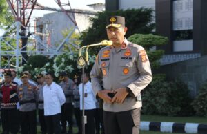 Wakapolda ingatkan anggotanya motto Polri ” Satya Habprabu”