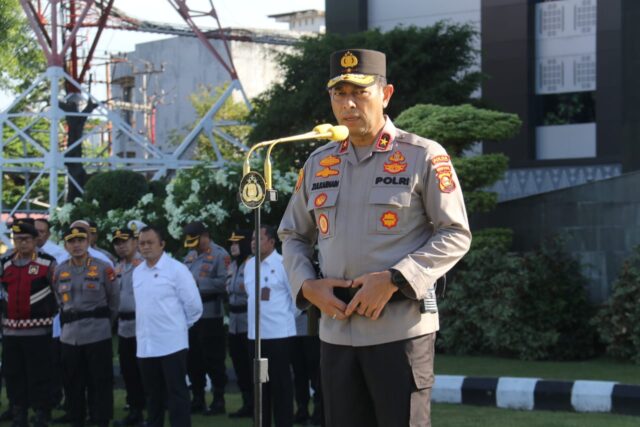 Wakapolda ingatkan anggotanya motto Polri ” Satya Habprabu”