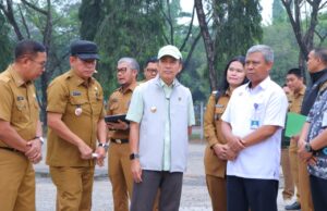 Ratu Dewa Tinjau Terminal Karya Jaya Untuk Kantong Parkir Kendaraan Besar