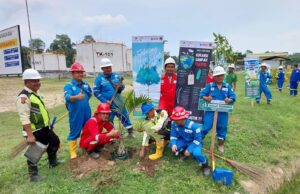 SKK Migas – KKKS Seleraya Merangin Dua Dukung World Cleanup Day dengan Aksi Bersih dan Penanaman Pohon di Block Station
