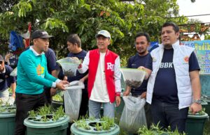 Pemkot Palembang dan Karang Taruna Tebar 1.000 Bibit Ikan Lele hingga Donor Darah di Bulan Bhakti 2025