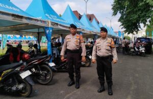 Sinergi dan Siaga, Satgas Preventif Obvit Jaga Ketertiban Pornas XVI Korpri 2025 di Palembang