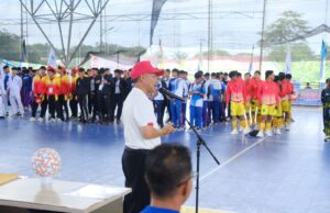 Sekda Apriyadi Buka Pertandingan Cabor Futsal PORPROV XV Sumsel