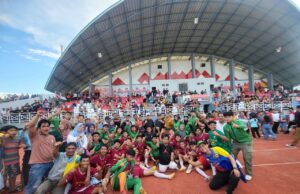 PS Palembang Raih Emas di Final Sepak Bola Porprov XV Usai Tumbangkan Lubuk Linggau 1-0