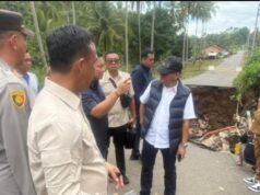 Jalan Lintas Provinsi Amblas, Bupati Empat Lawang Tinjau Langsung Lokasi dan Pastikan Penanganan Cepat