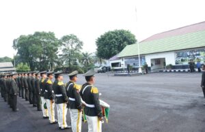 Korem 044/Gapo Gelar Upacara Hari Kesaktian Pancasila