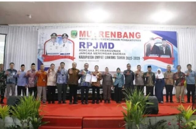Musrenbang RPJMD 2025–2029, Pemkab Empat Lawang Fokus pada Program Strategis
