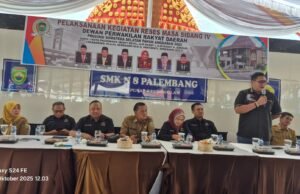 DPRD Sumsel Dapil I Serap Aspirasi di SMK dan Kelurahan 1 Ulu Palembang, Siswa Usulkan Penambahan Fasilitas Sekolah dan Warga Keluhkan Insentif RT