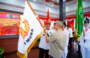 Bupati Toha Kukuhkan Kontingen Porprov Muba: Tanamkan “Semangat Petarung”, Siap Raih Juara Umum