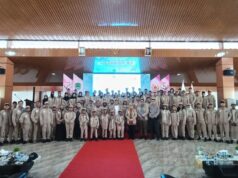 Lepas Kontingen PALI, Bupati Asgianto Minta Jaga Nama Baik Daerah Pada Porprov di Muba