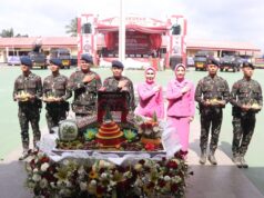 Polda Sumsel Gelar Syukuran HUT Ke-80 Brimob Dipimpin Kapolda dengan Khidmat