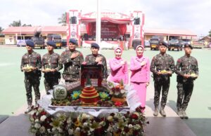 Polda Sumsel Gelar Syukuran HUT Ke-80 Brimob Dipimpin Kapolda dengan Khidmat