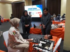 Korpri Polda Sumsel Gelar Donor Darah, Wujud Kepedulian dalam HUT ke-54