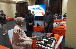 Korpri Polda Sumsel Gelar Donor Darah, Wujud Kepedulian dalam HUT ke-54