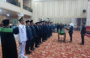 Bupati Musi Rawas Lantik 14 Pejabat Esselon II dan III
